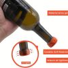 8PCS Wine Stoppers; Reusable Silicone Wine Corks; Silicone Wine Bottle Stopper; Glass Corks Beverages Beer Champagne Bottles For Corks To Keep Wine Fr