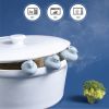 3pcs/Pack; Silicone Spill Resistant Pot Lid Clip; High Temperature Resistant 446°F Animal Shape Kitchen Gadgets